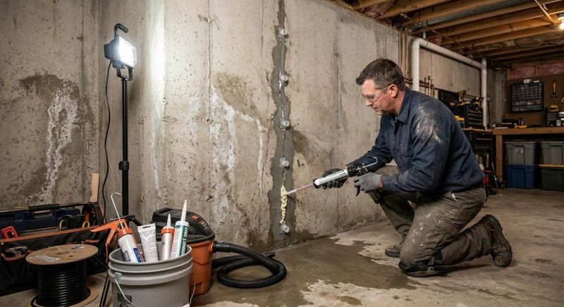 Basement Seepage Repair in Montgomery, AL