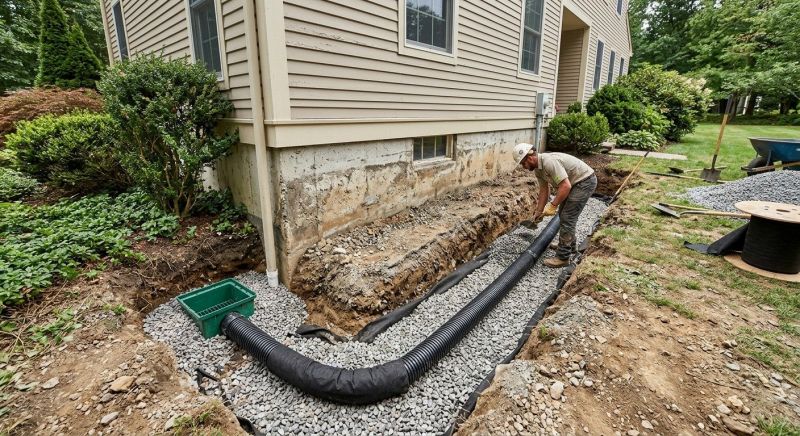 Exterior Drain Installation in Birmingham, AL