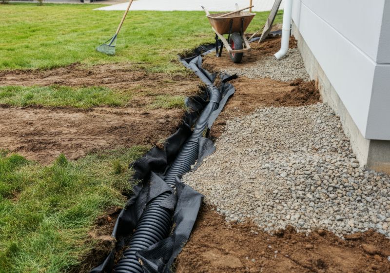 Yard Drain Blockage Removal